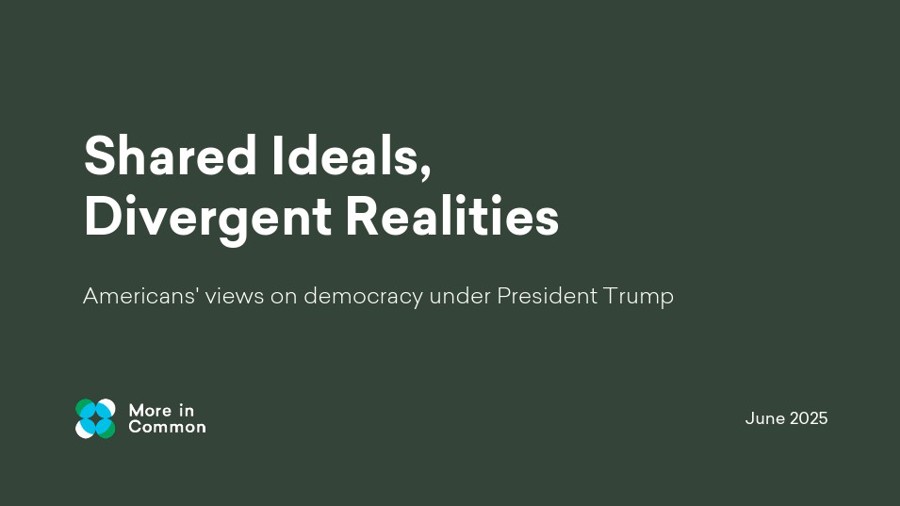 Shared Ideals, Divergent Realities​